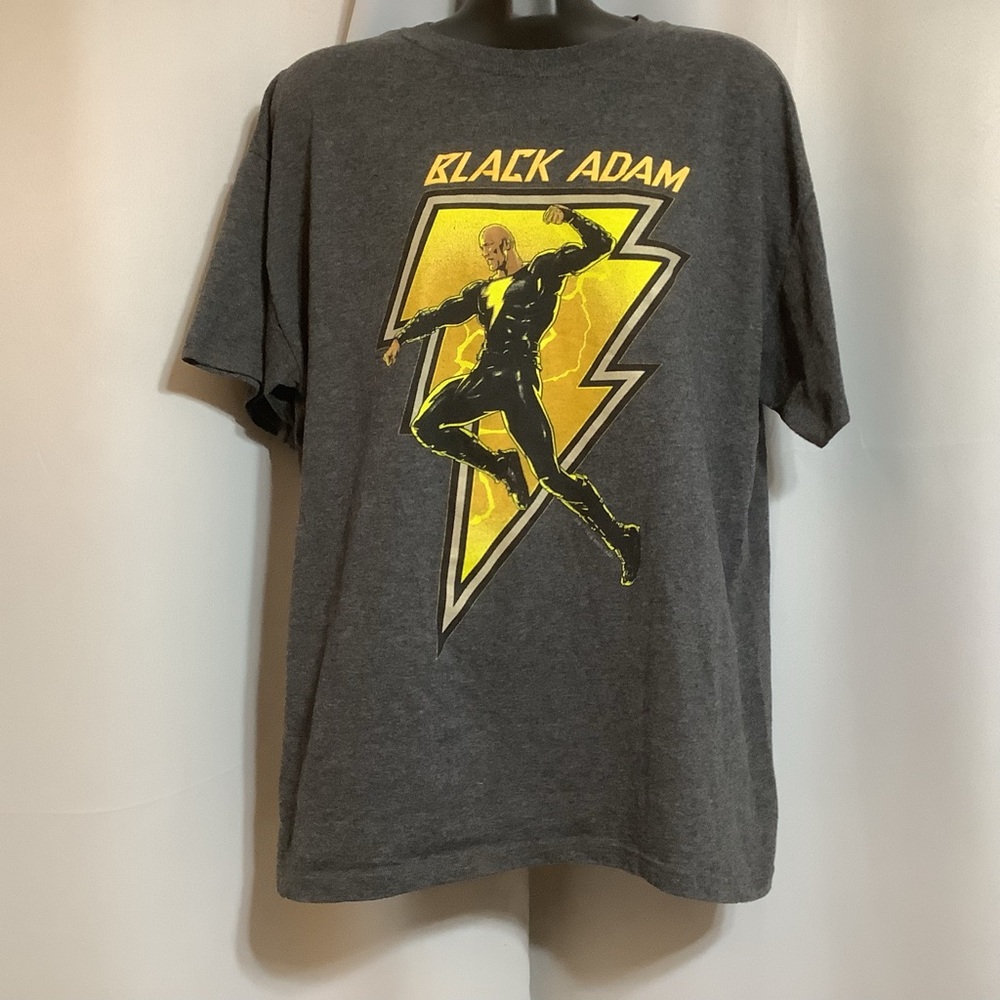 Black Adam T Shirt Men’s Size Large DC Warner Brothers Fandom Unisex